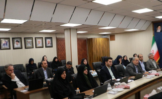 حضور نمایندگان سازمان امور مالیاتی کشور در نشست شورای پژوهشی دانشگاه در راستای همکاری‌های مشترک علمی و پژوهشی