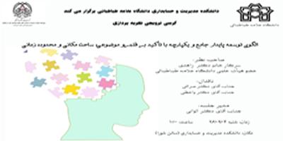 کرسی ترویجی : " الگوی توسعه پایدار جامع و یکپارچه با تأکید بر قلمرو موضوعی، ساحت مکانی و محدوده زمانی "