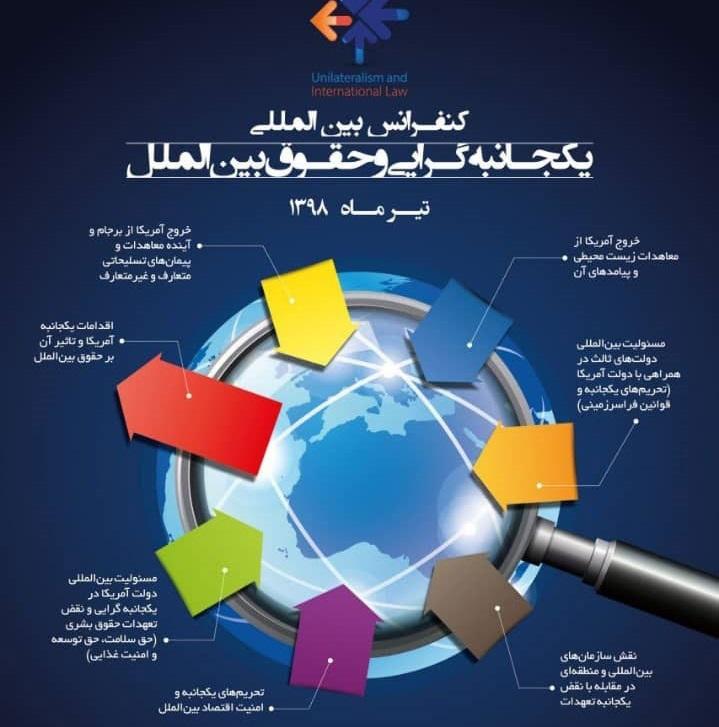 همایش بین‌المللی یکجانبه‌گرایی و حقوق بین‌الملل مهر ماه سال‌جاری برگزار می گردد