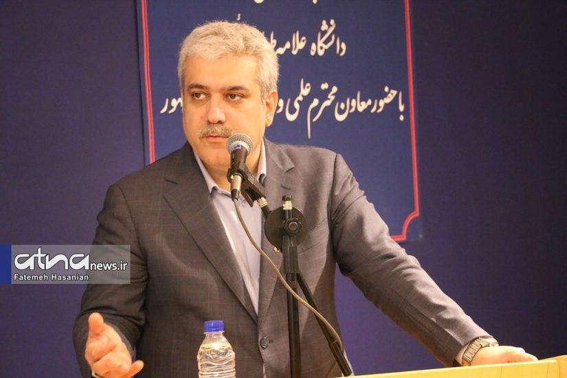 بازدید معاون علمی و فناوری رئیس جمهوری از آزمایشگاه علوم شناختی و ساختمان شماره دو مرکز رشد دانشگاه
