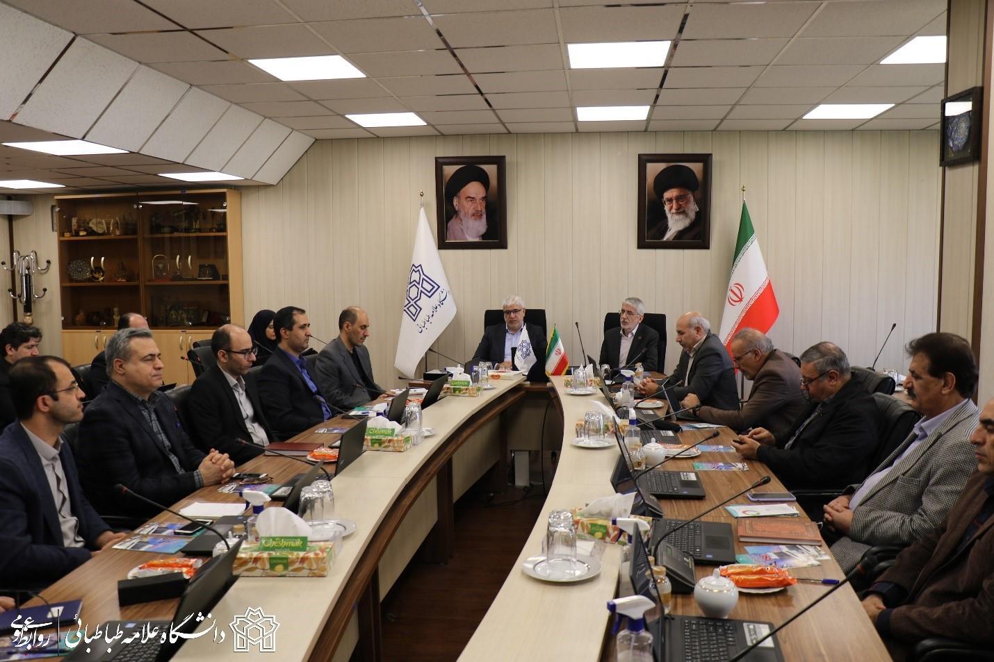 نشست مشترک  با نمایندگان مؤسسه استنادی و پایش علم و فناوری جهان اسلام (ISC)