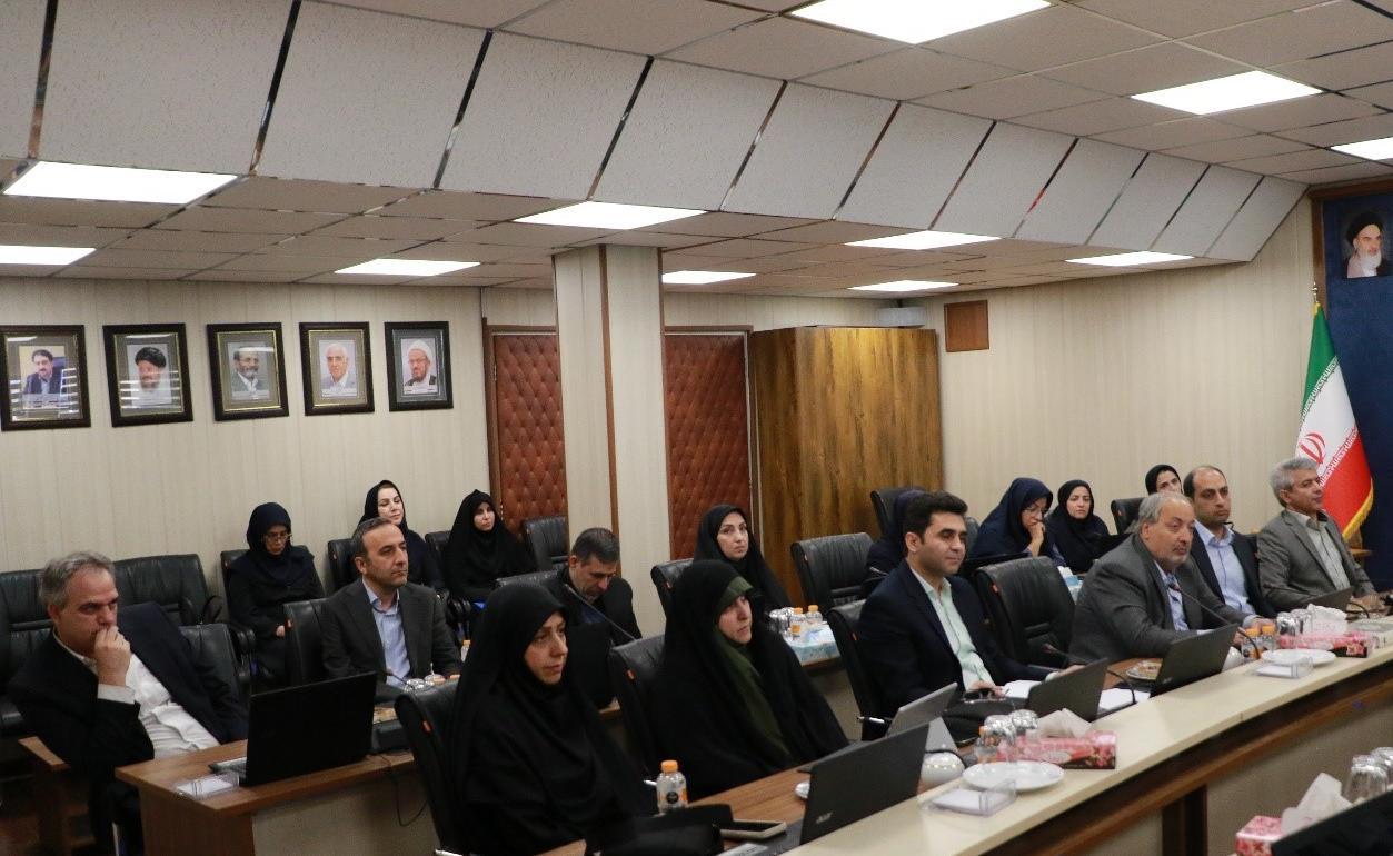حضور نمایندگان سازمان امور مالیاتی کشور در نشست شورای پژوهشی دانشگاه در راستای همکاری‌های مشترک علمی و پژوهشی