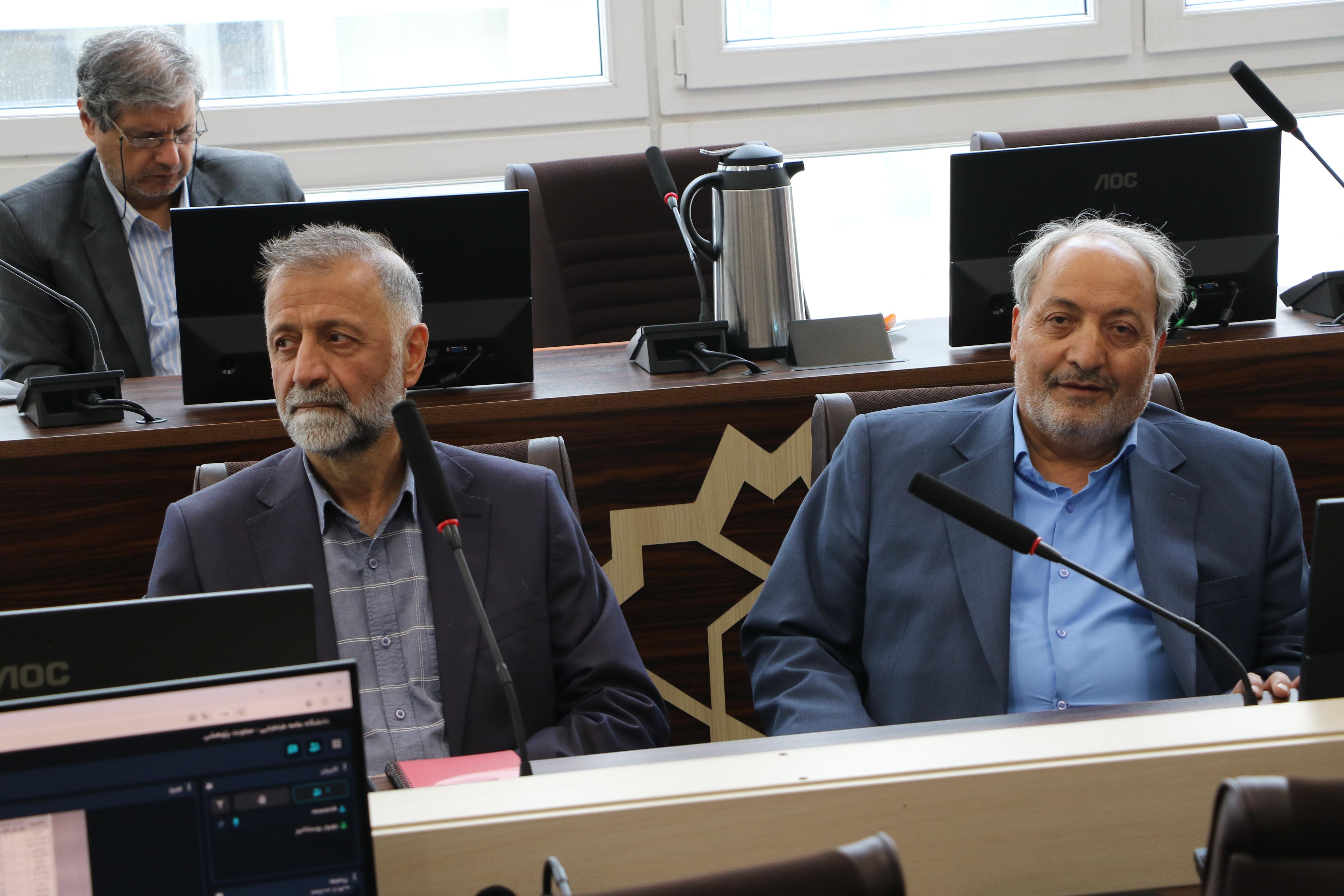 مراسم تکریم و معارفه رئیس پژوهشکده تحول علوم انسانی برگزار شد